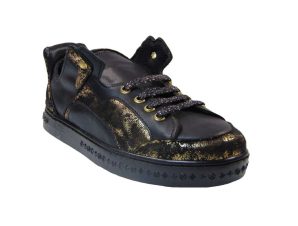 Tsimpolis Shoes Y Casual Γυναικείο Απο Συνθετικό Αδιάβροχο Δέρμα Μαύρο